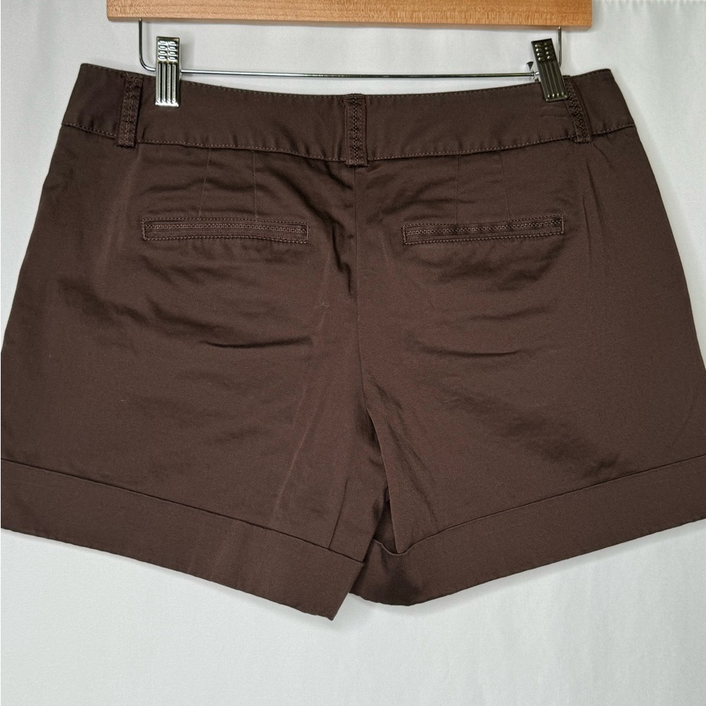 WHBM White House Black Market Brown Shorts Sz 6 Bin A - Picture 3 of 11